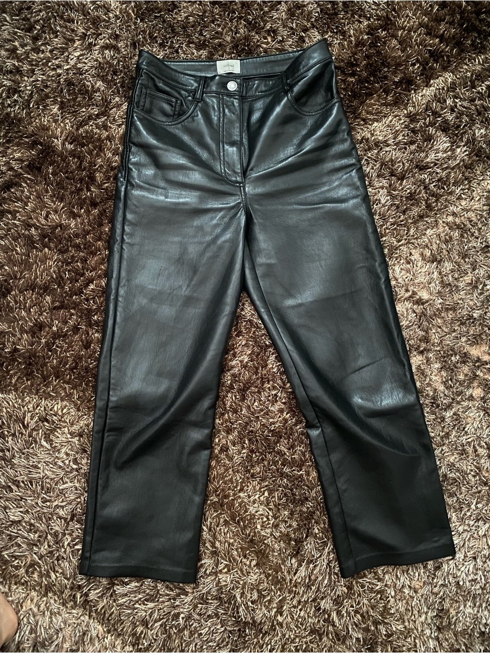 Aritzia Wilfred Faux leather pant